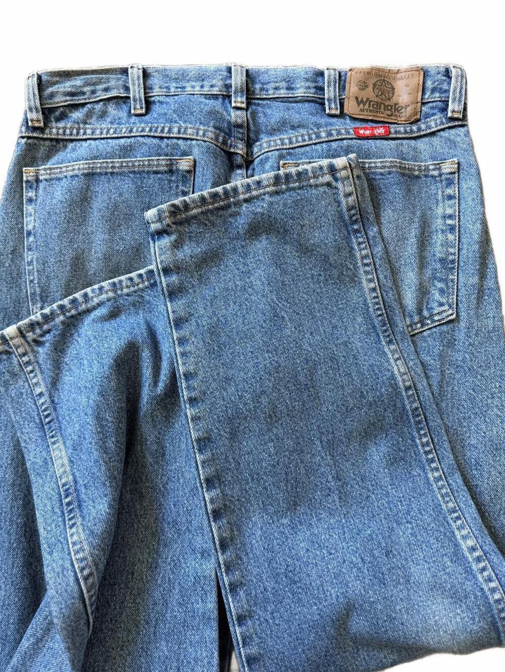 Vintage Wrangler Premium Quality Jeans Medium Wash Straight Leg W34 Y2K